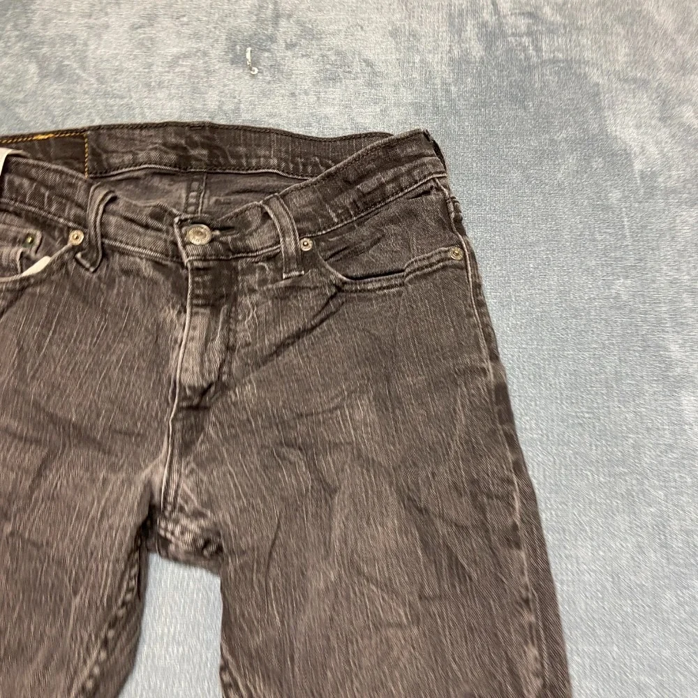 VTG Levi's 514 Jeans Mens 30x30 Black Denim Straight Streetwear Outdoor  Fit